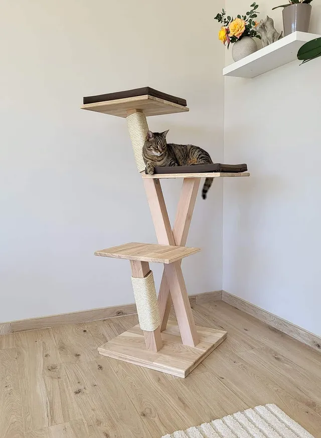 chat-perch-arbre-chat-en-bois-hell-bore-127-cm-ch-ne image 1