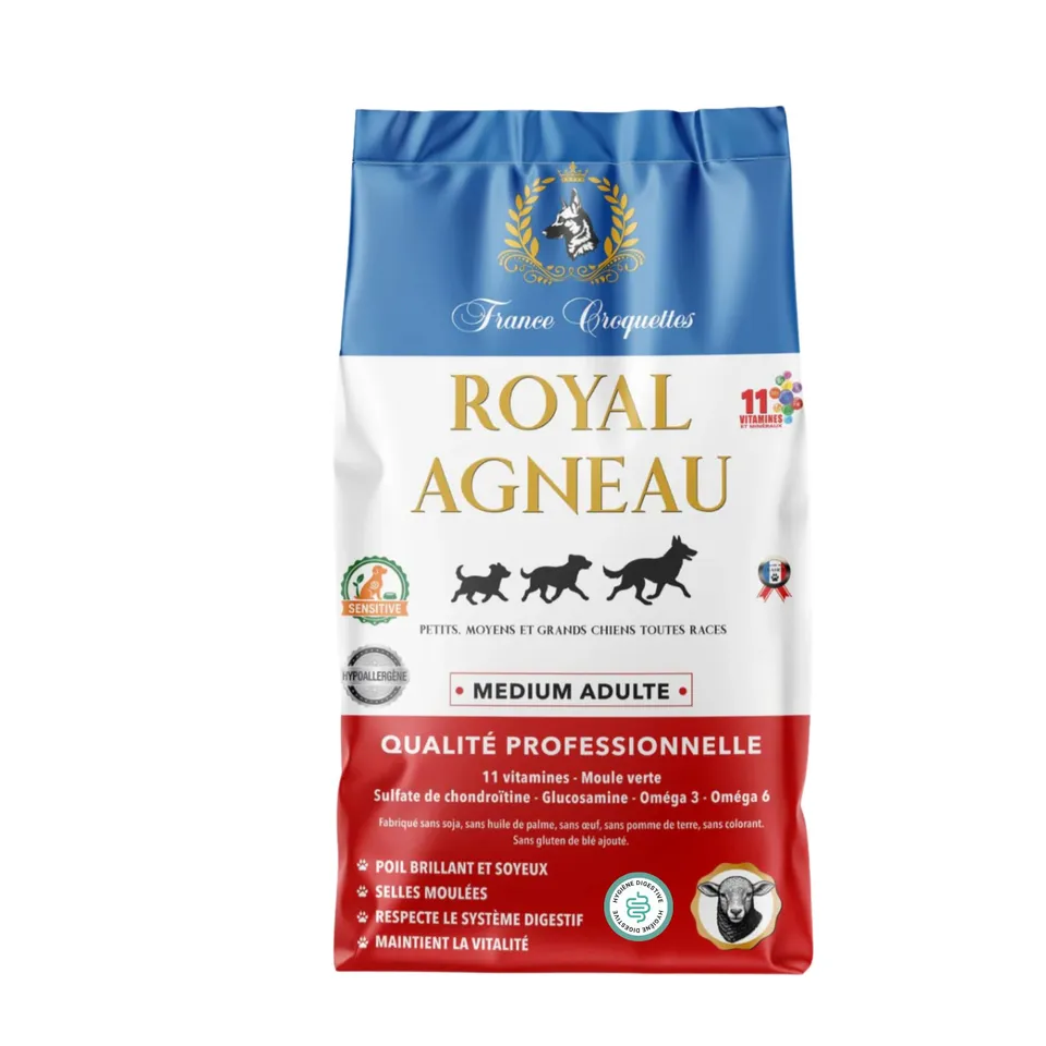 france-croquettes-royal-agneau-croquettes-chien-adulte-agneau-12-kg-hypoallerg-n image 1