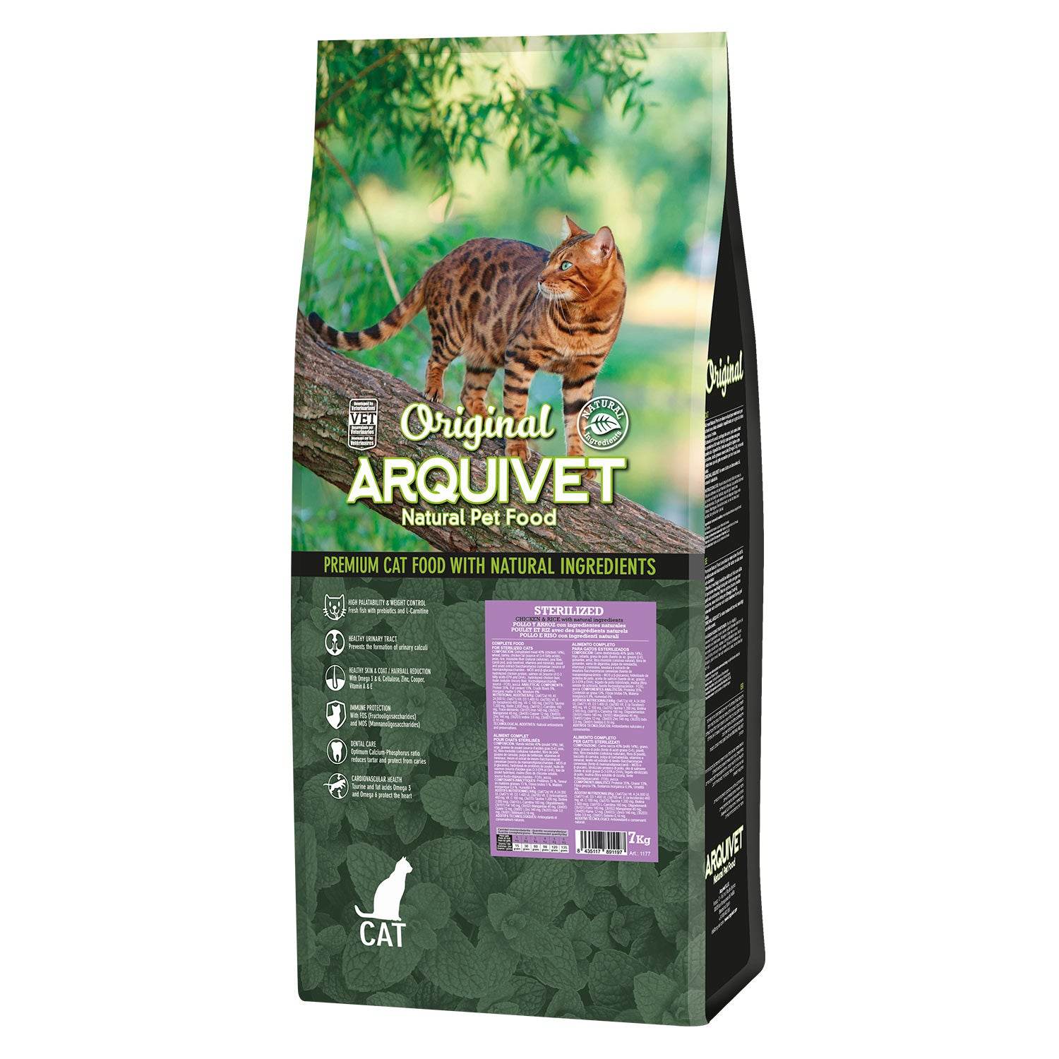 arquivet-original-croquettes-poulet-riz-chat-st-rilis-1-5-kg image 6