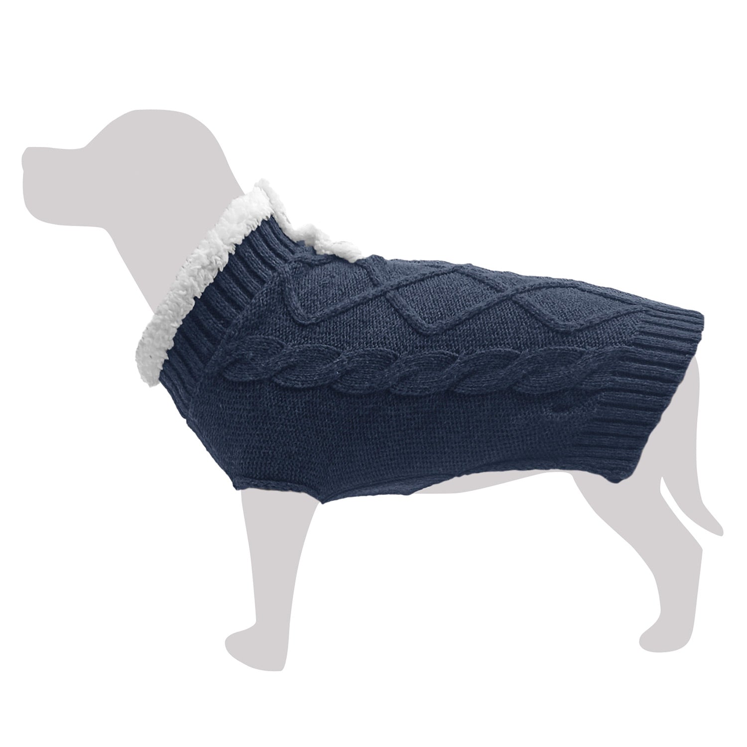 arquivet-aneto-pull-tricot-chien-xs-20-cm-mouton image 1
