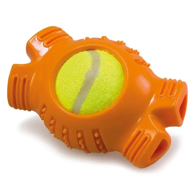 arquivet-os-orange-balle-tennis-jouet-chien-m-cher image 1