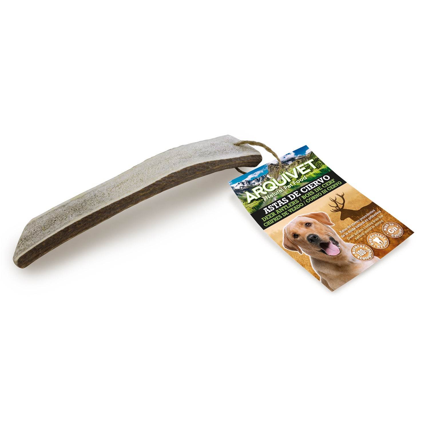 arquivet-demi-bois-cerf-friandise-chien-m-cher-51-80-g image 5