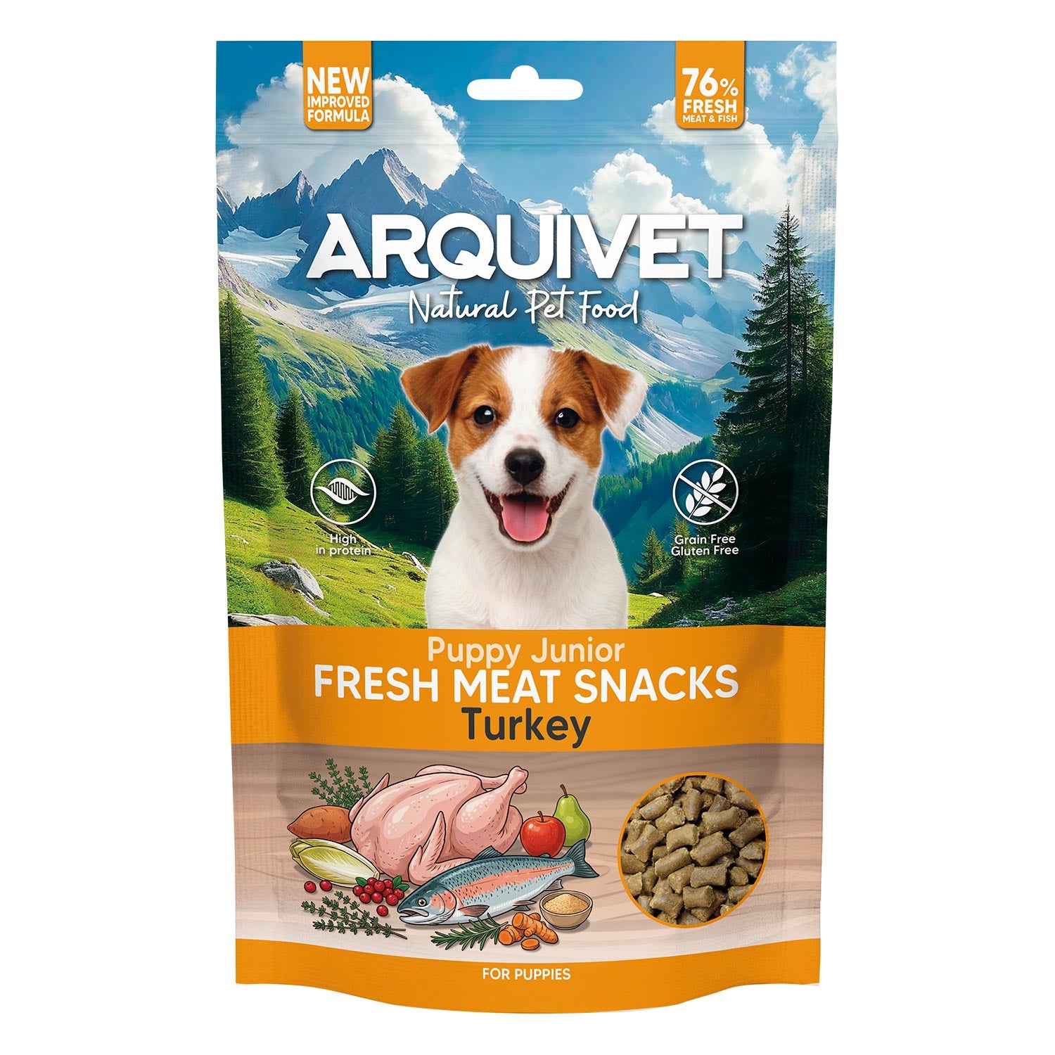 arquivet-fresh-meat-friandise-chien-dinde-chiot-300-g image 4