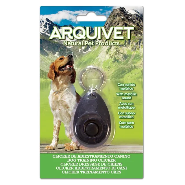 arquivet-clicker-dressage-chien-plastique-6-cm image 1