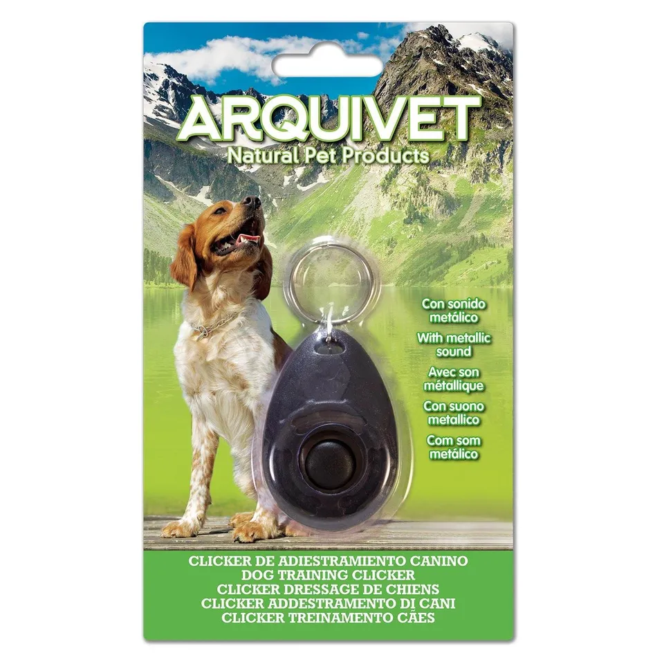 arquivet-clicker-dressage-chien-plastique-6-cm image 1