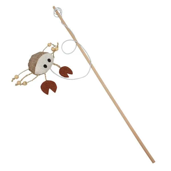 arquivet-crab-stick-jouet-pour-chat-crabe-40-cm image 1