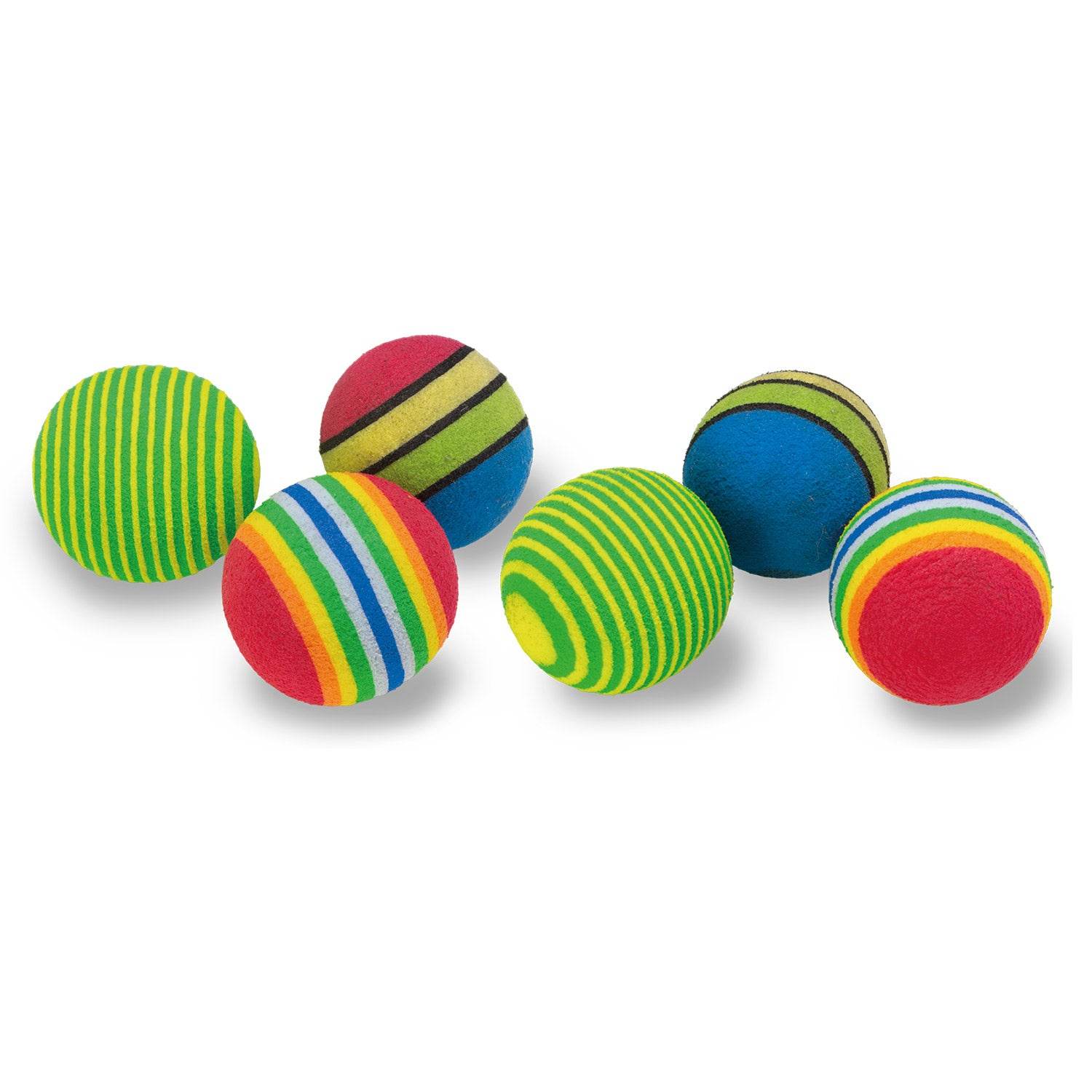 arquivet-balle-multicolore-chat-3-5-cm-instinct-chasse image 2