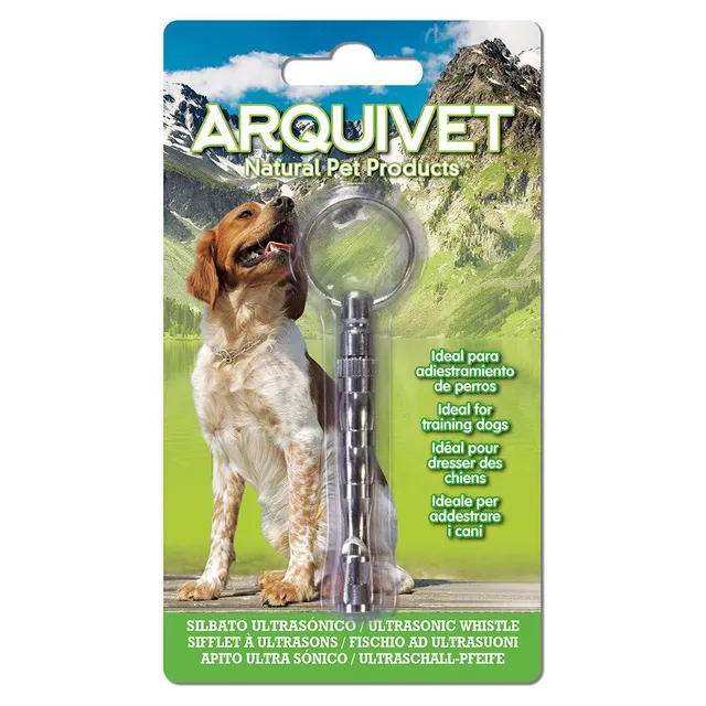arquivet-sifflet-ultrason-chien-6-5-cm-rappel-100-m image 1