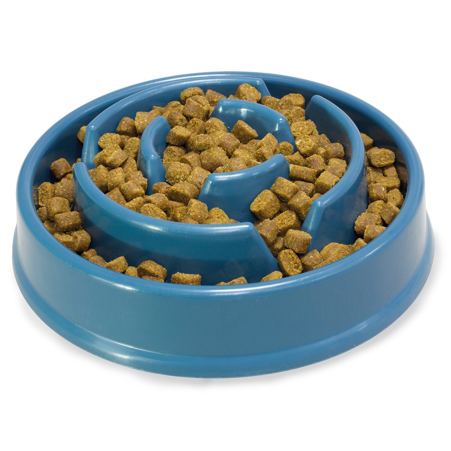 arquivet-slow-gamelle-anti-glouton-bleue-chien-chat image 2