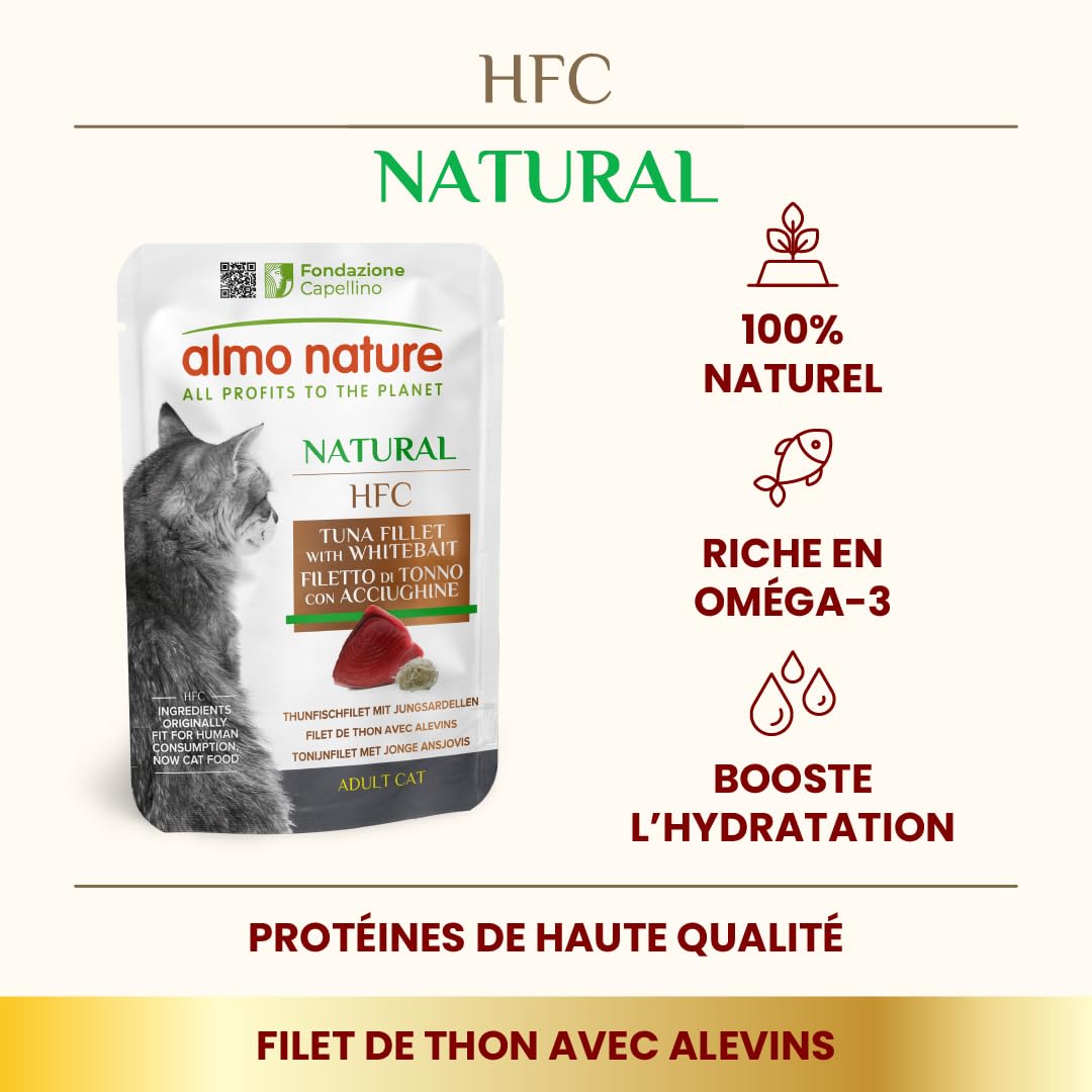 almo-nature-hfc-natural-sachets-chat-thon-alevins-24x55g image 2