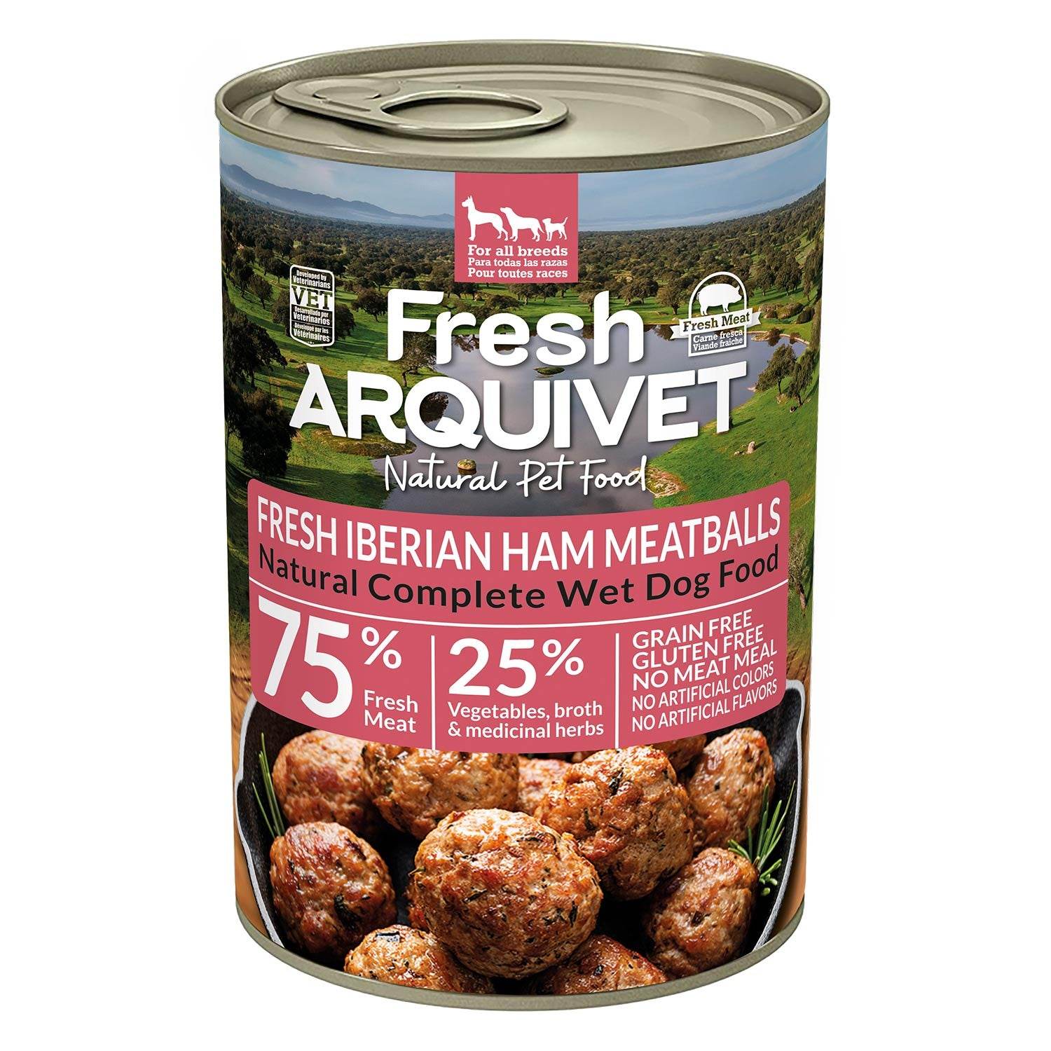 arquivet-boulettes-jambon-ib-rique-chien-400-g image 1