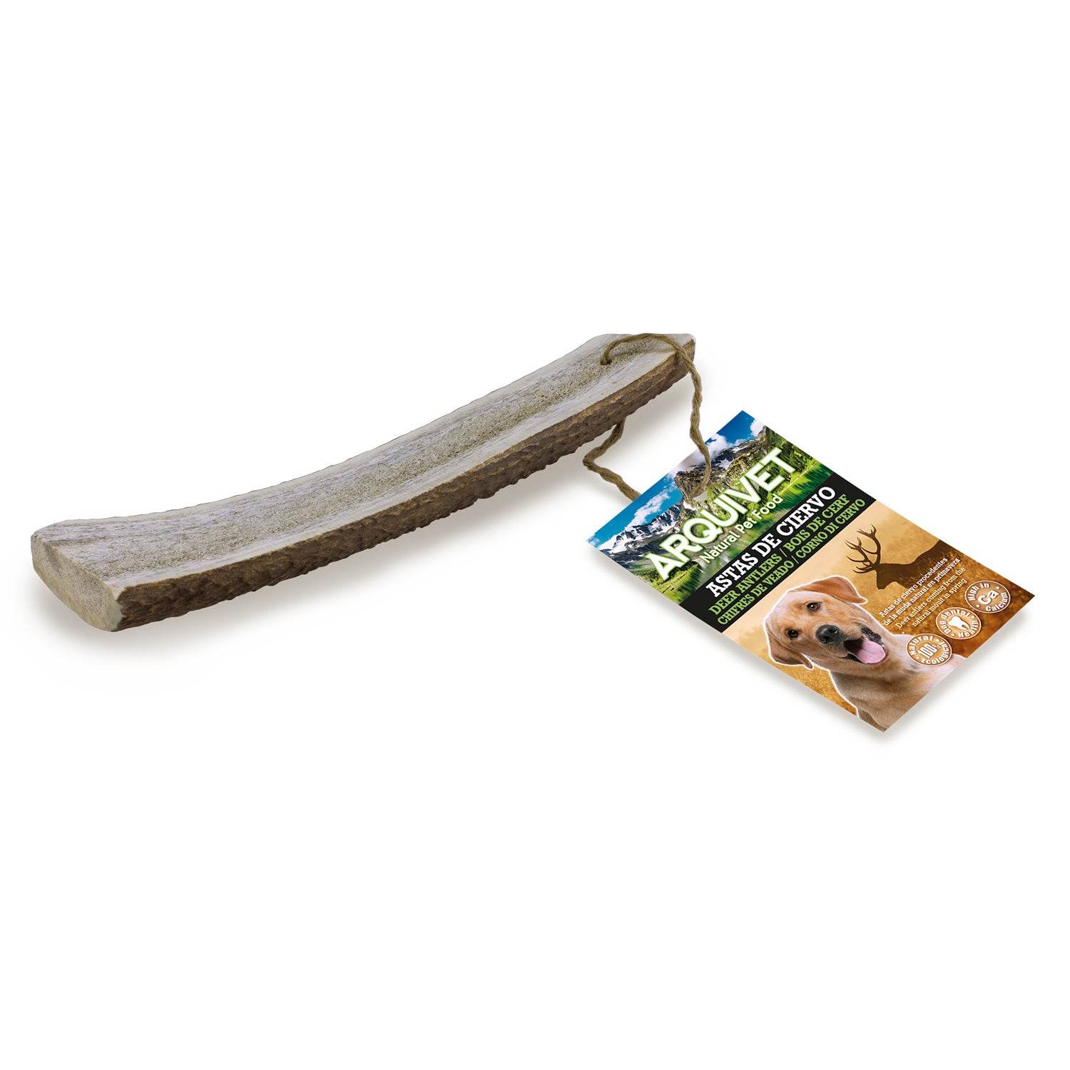 arquivet-demi-bois-cerf-friandise-chien-m-cher-51-80-g image 7