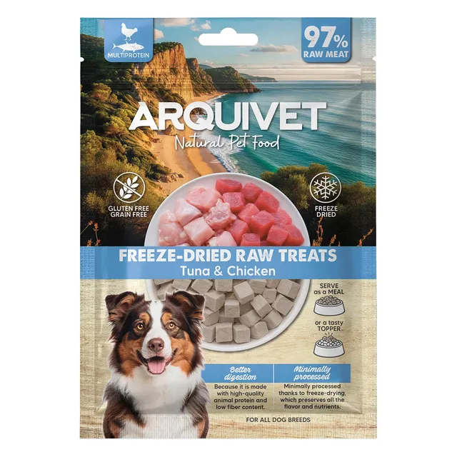 arquivet-cubes-lyophilis-s-friandise-chien-thon-50-g image 1