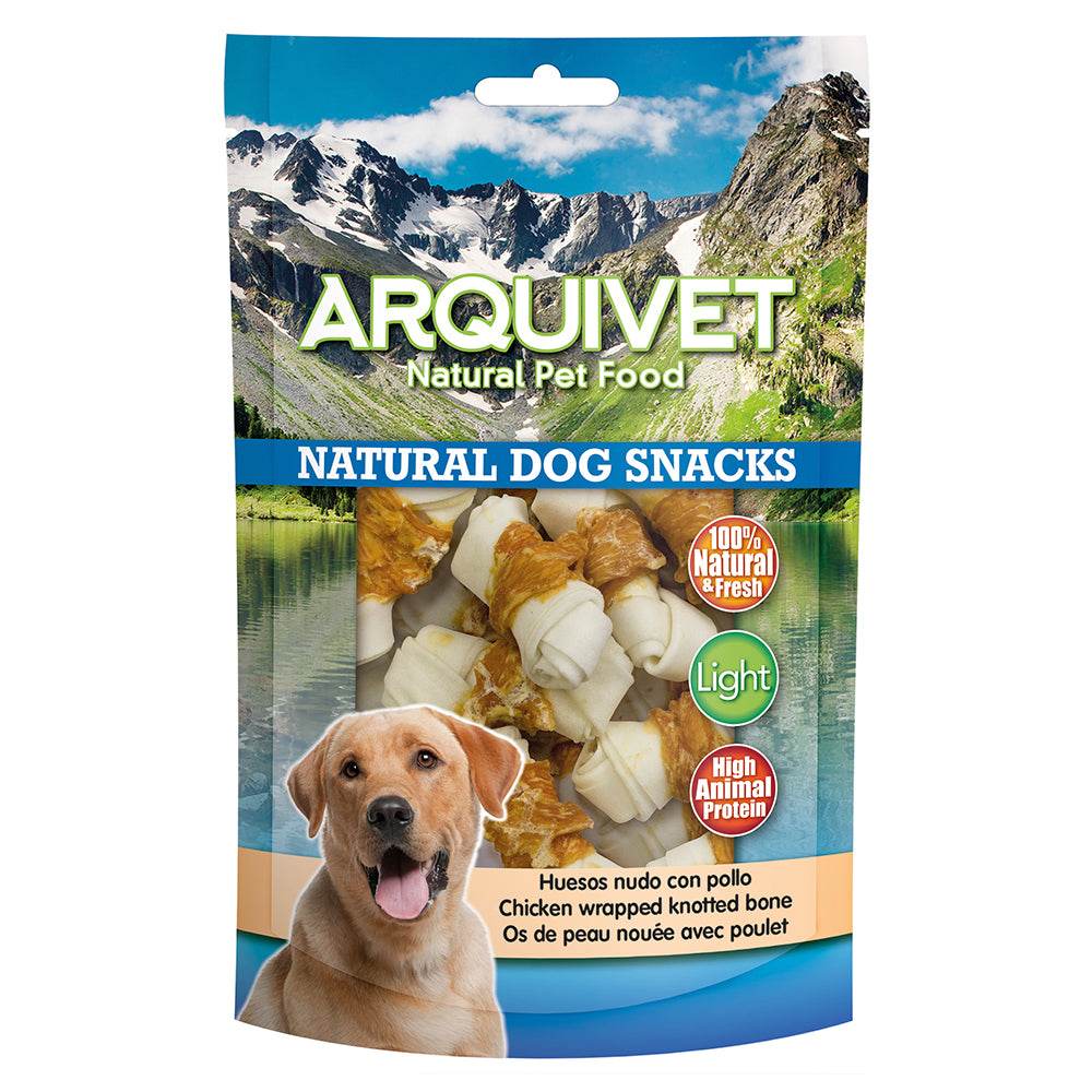 arquivet-os-nou-poulet-friandise-chien-100-gr-naturel image 1