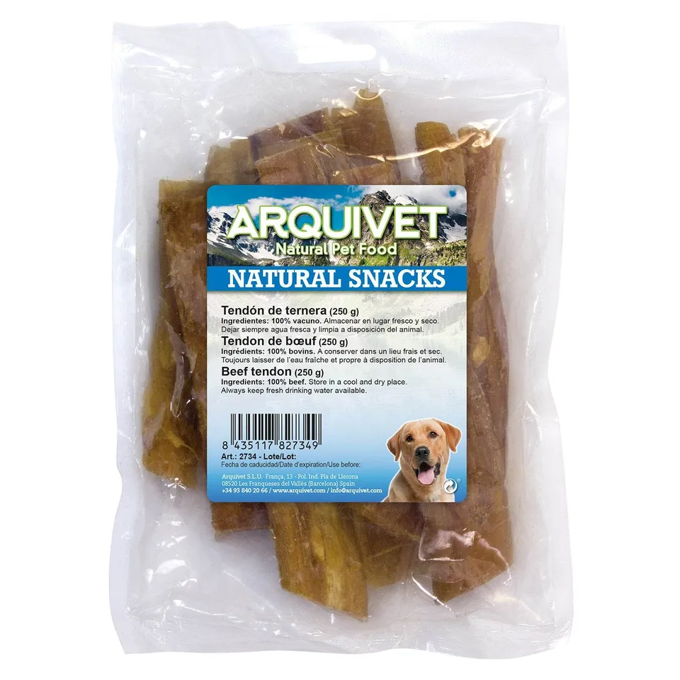 arquivet-tendon-buffle-friandise-chien-fum-250-gr image 1