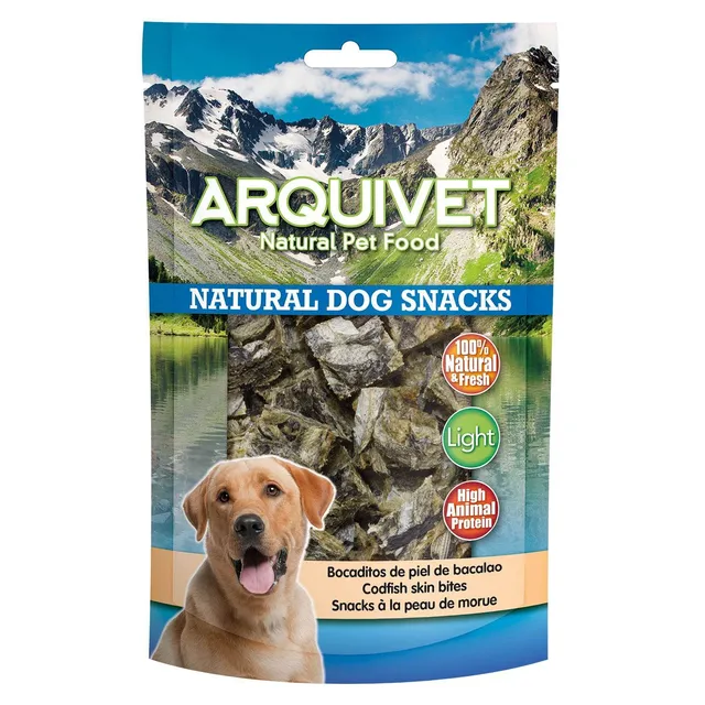 arquivet-bouch-es-peau-de-morue-friandise-chien-70-g image 1