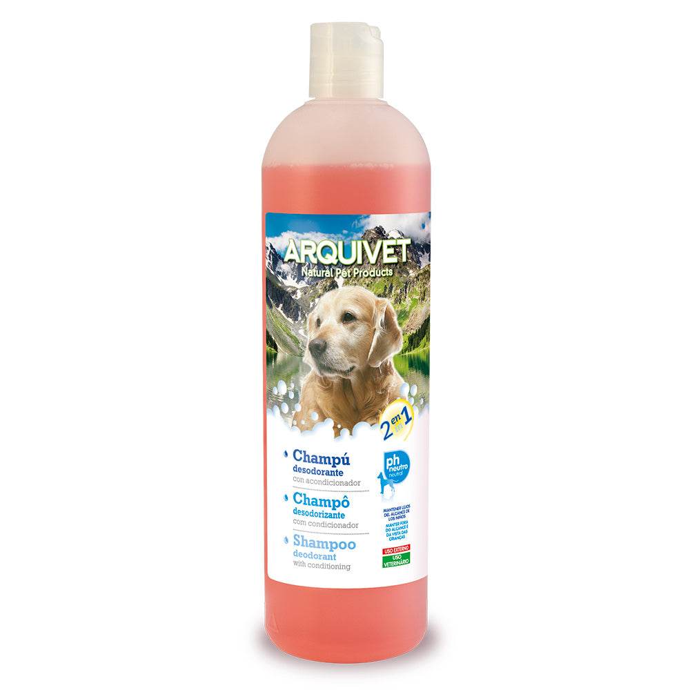 arquivet-shampoing-chien-2-en-1-d-odorant-250-ml image 2