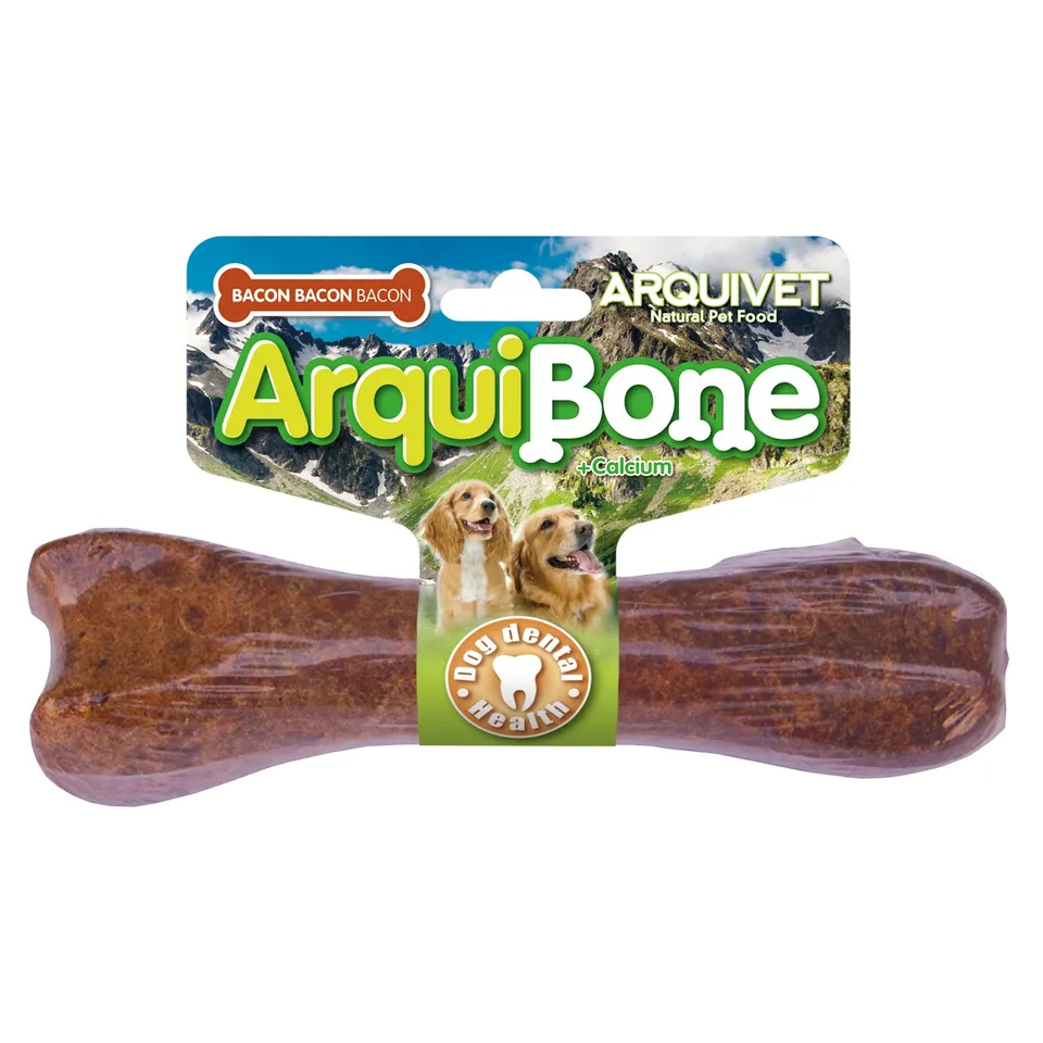 arquivet-arquibone-friandise-chien-os-bacon-95-g-12-cm image 1