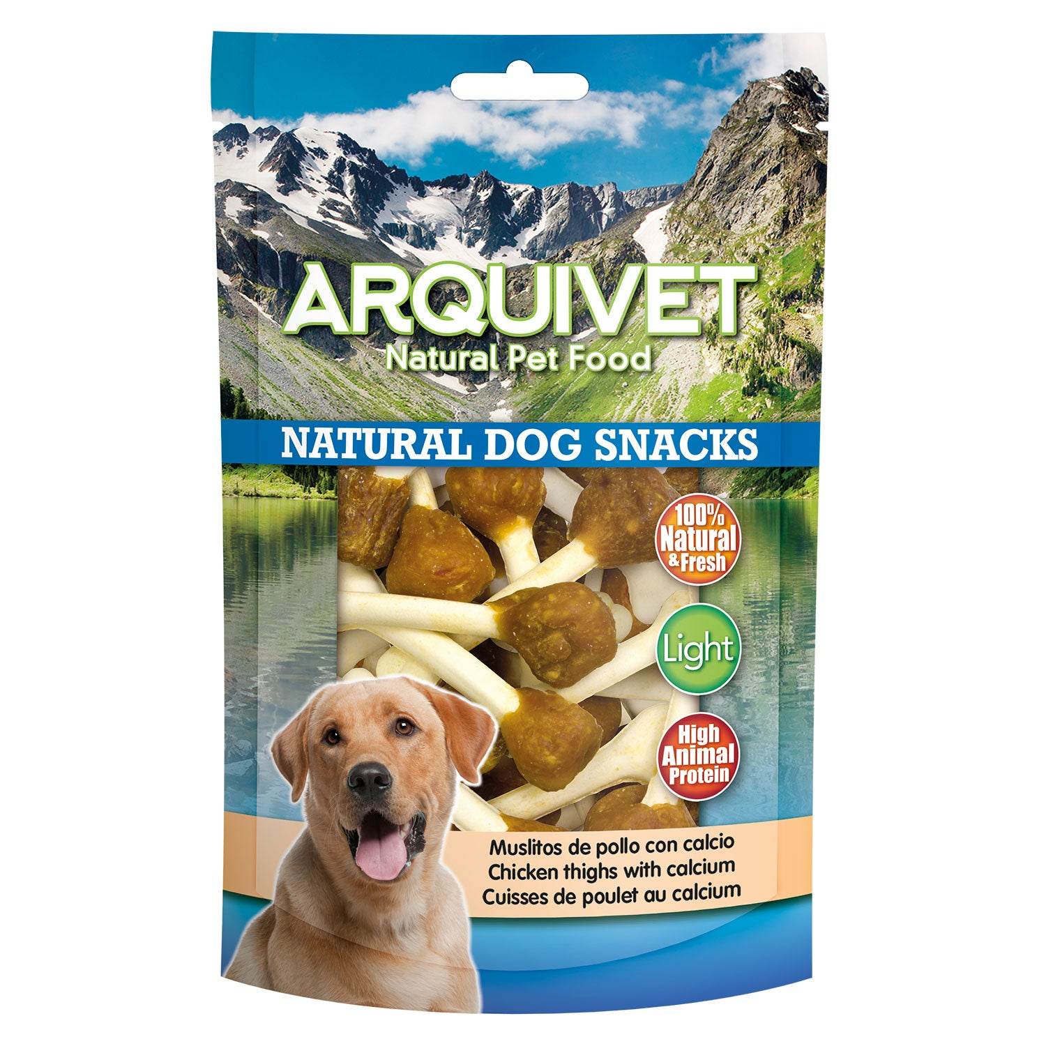 arquivet-cuisses-poulet-calcium-friandise-chien-100-gr image 1