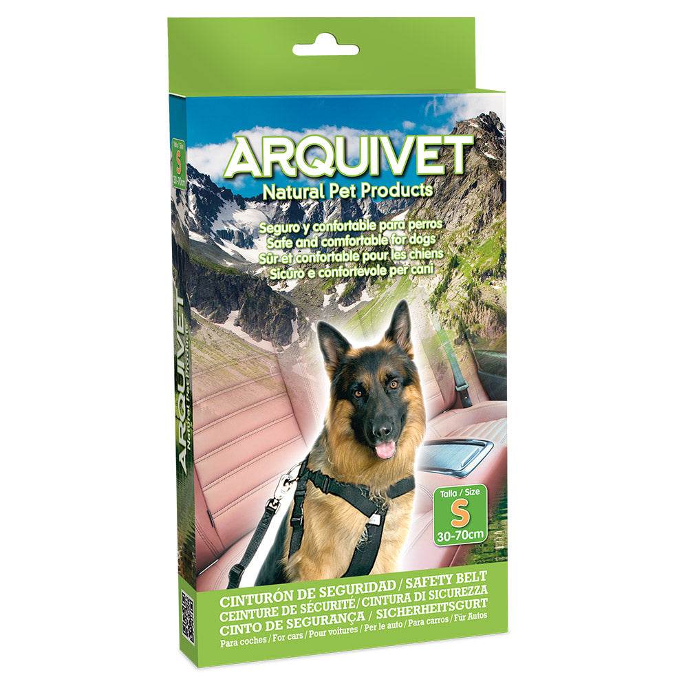 arquivet-transport-chien-ceinture-voiture-r-glable-20x50-cm image 2
