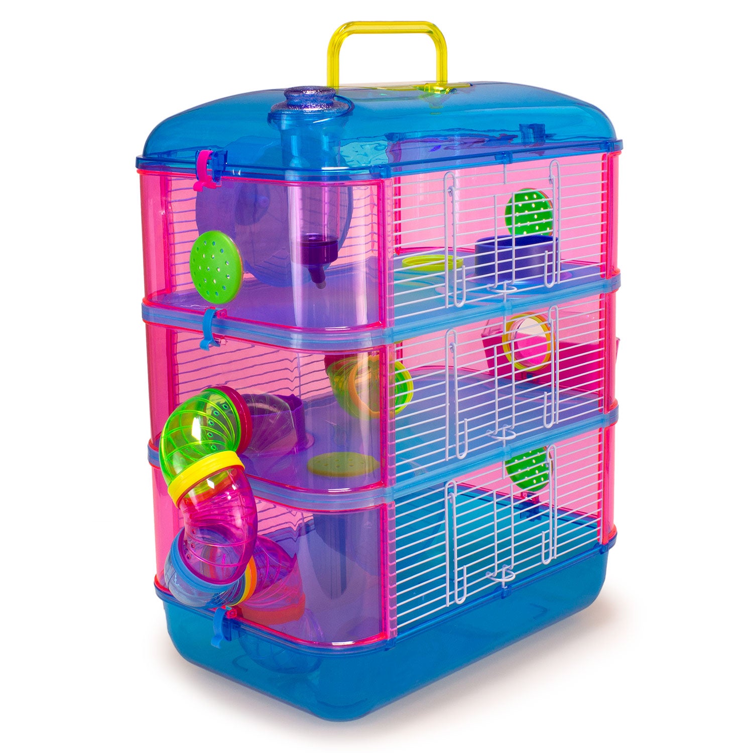 arquivet-gran-canaria-40x26x53-cm-cage-oiseau-rongeur-3-tages image 4