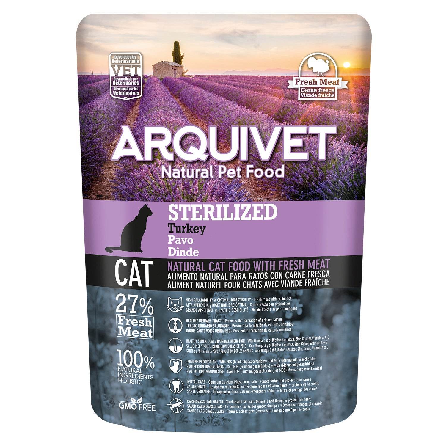 arquivet-super-premium-croquettes-chat-st-rilis-dinde-1-5-kg image 3