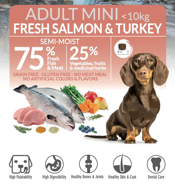 arquivet-fresh-croquette-chien-mini-saumon-dinde-1kg-sans-gluten image 4