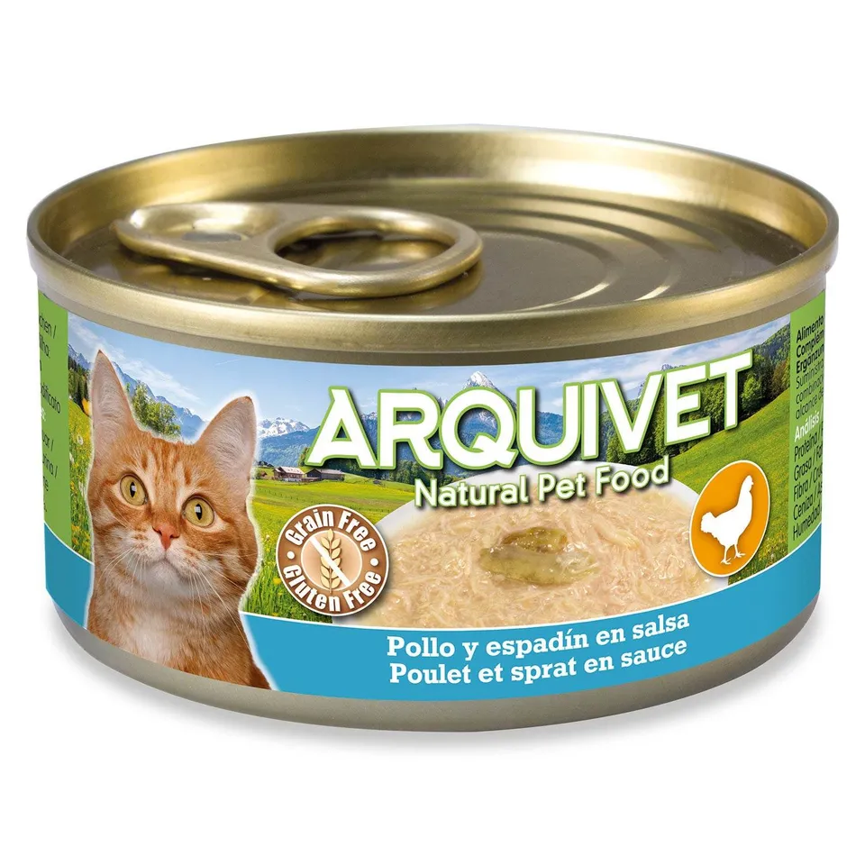 arquivet-mini-fillets-p-t-e-chat-poulet-sprat-80g image 1