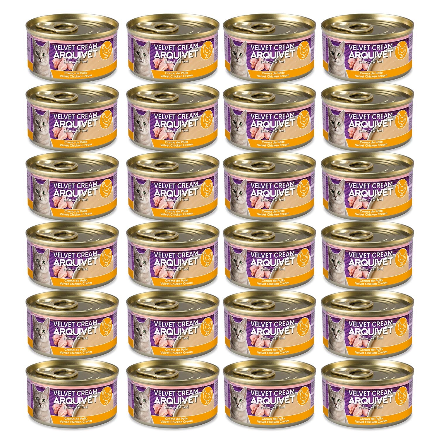 arquivet-chicken-cream-p-t-e-chien-poulet-80-g-sans-c-r-ales image 4