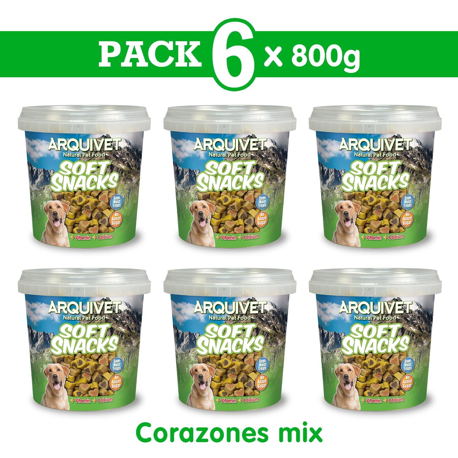 arquivet-hearts-mix-friandise-soft-chien-100-gr image 7