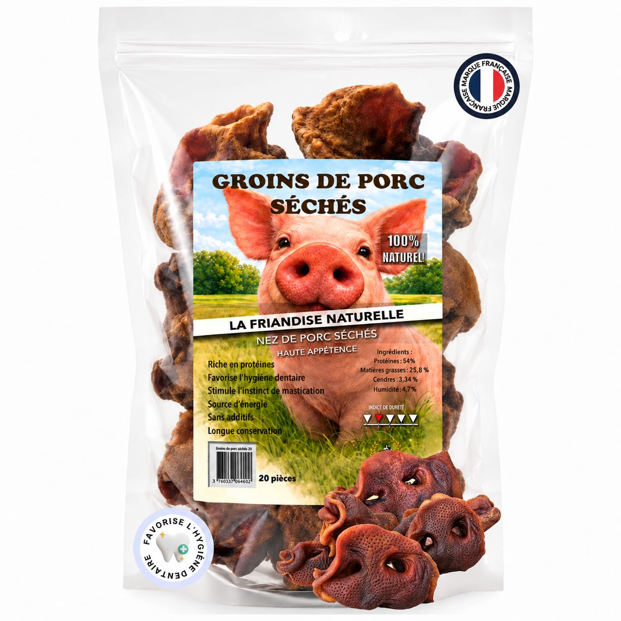 france-croquettes-friandises-groins-de-porc-friandise-m-cher image 1