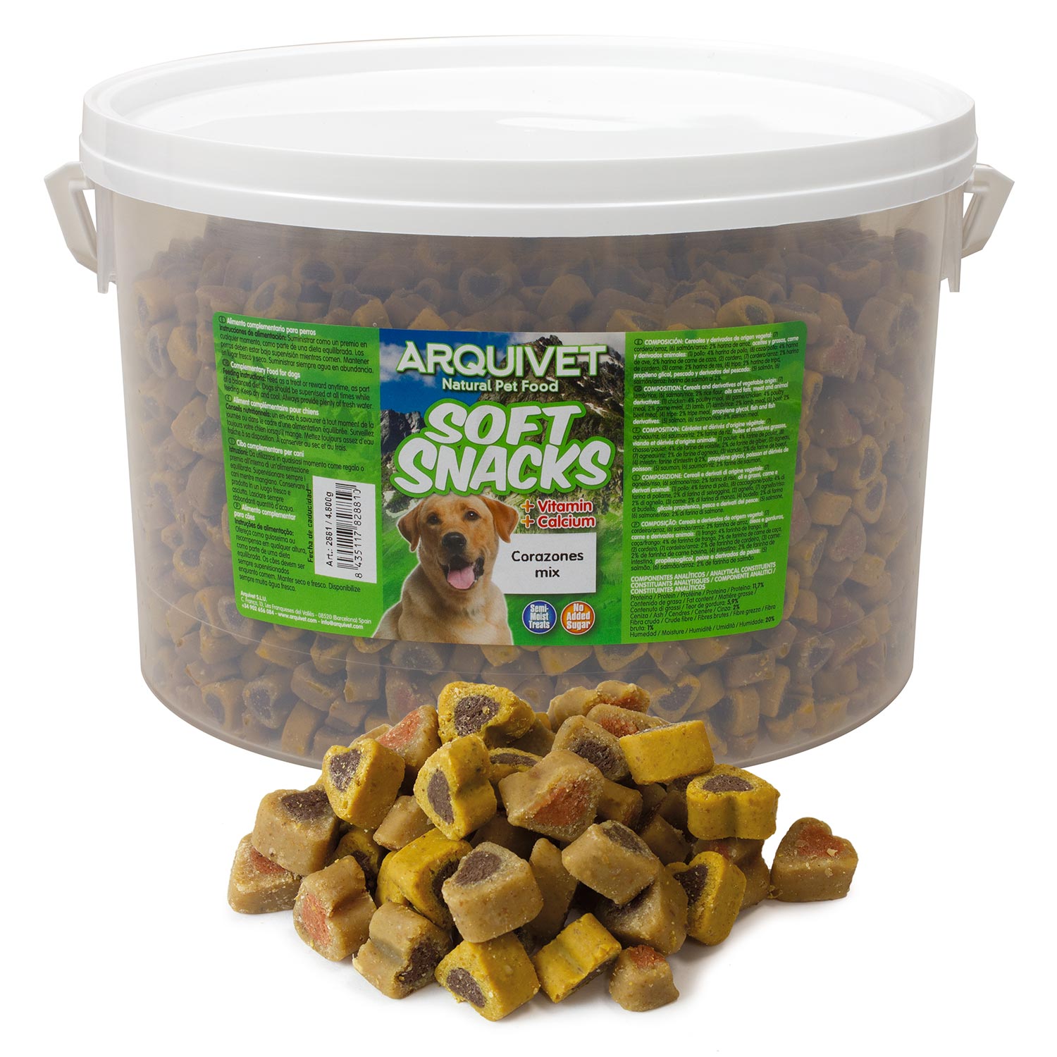 arquivet-hearts-mix-friandise-soft-chien-100-gr image 8
