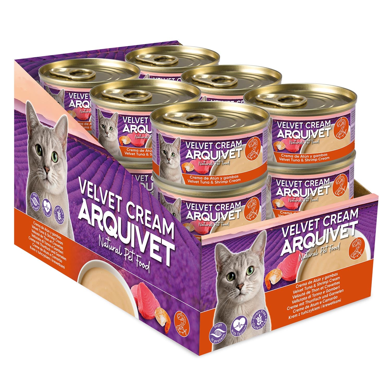 arquivet-velvet-cream-cr-me-poulet-chien-80-g-hydratation image 2