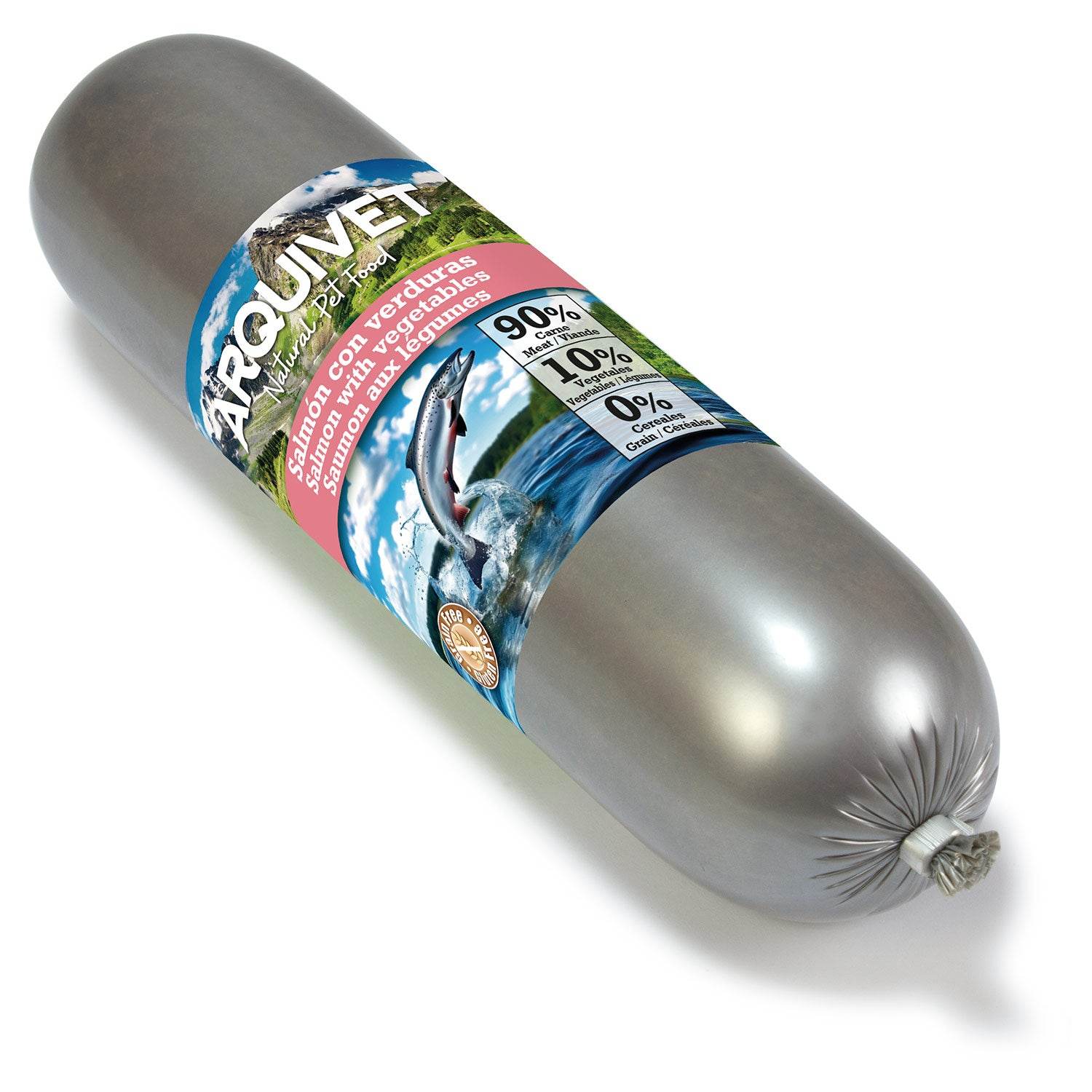 arquivet-saucisson-chien-saumon-l-gumes-500-g image 1