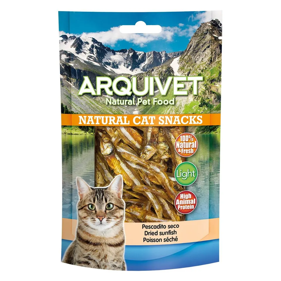 arquivet-friandise-poisson-s-ch-chat-50-g-naturel image 1