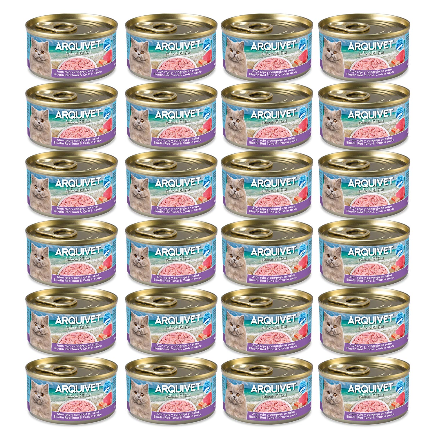 arquivet-mini-fillets-p-t-e-chat-thon-crabe-80-g image 3