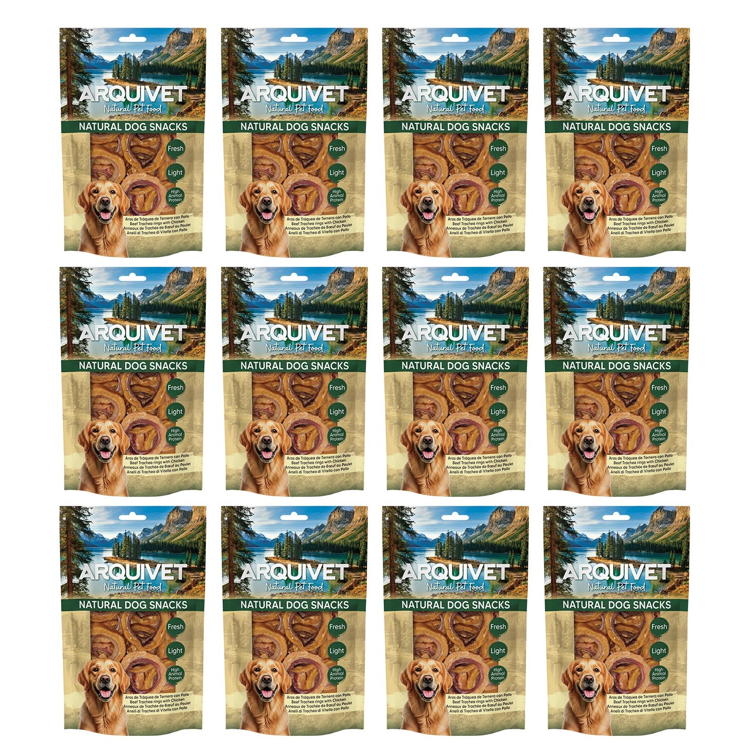 arquivet-anneaux-trach-e-b-uf-poulet-friandise-chien-100-g image 3