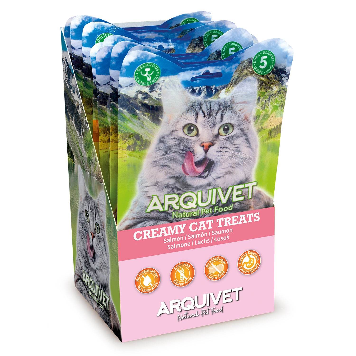 arquivet-creamy-friandise-chat-saumon-5x14g-sans-c-r-ales image 4