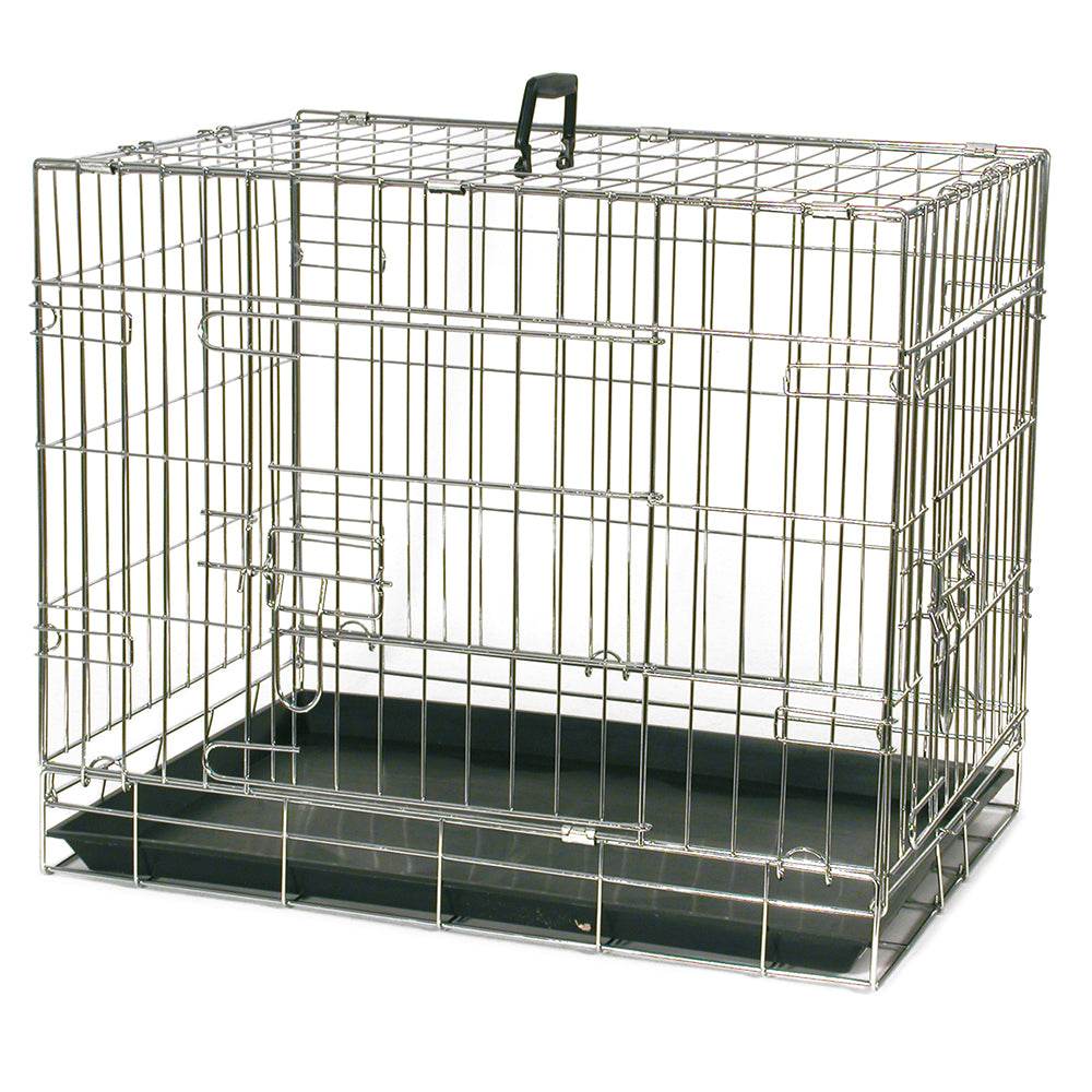 arquivet-cage-transport-pliable-chien-61x44x54-cm-2-portes image 2