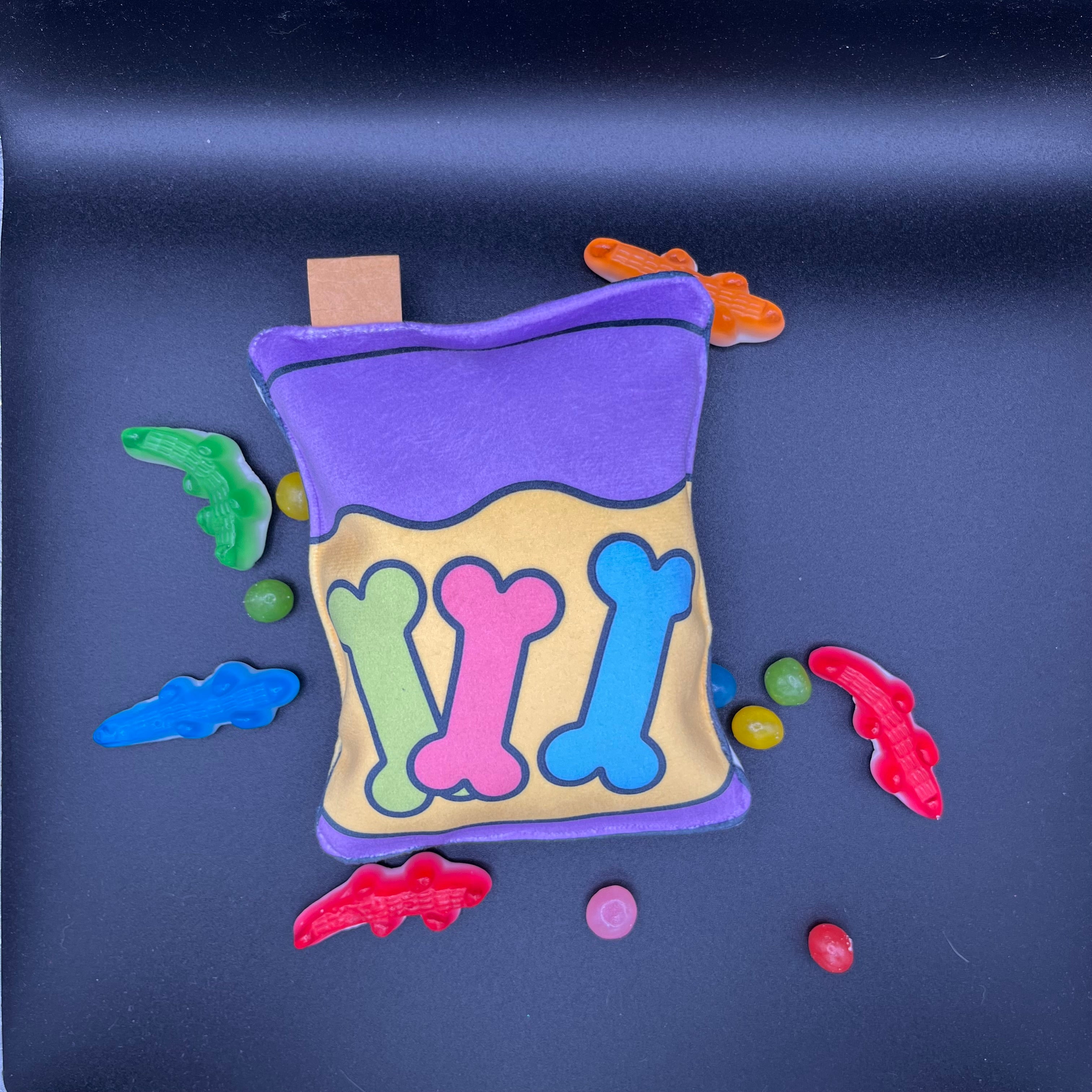 carabidule-jouer-sachet-bonbons-g-lifi-s-jouet-chien-pouet-velours image 2
