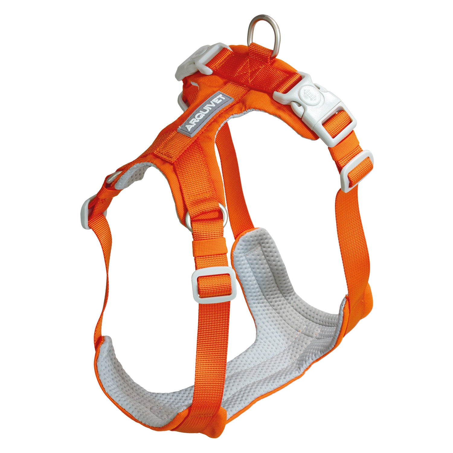 arquivet-roma-light-harnais-chien-orange-xs-30-42-cm image 1
