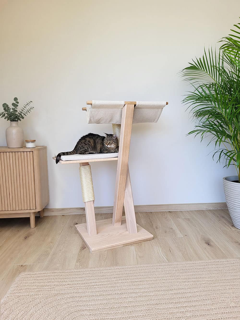 chat-perch-arbre-chat-en-bois-ib-ris-hamac-105-cm image 3