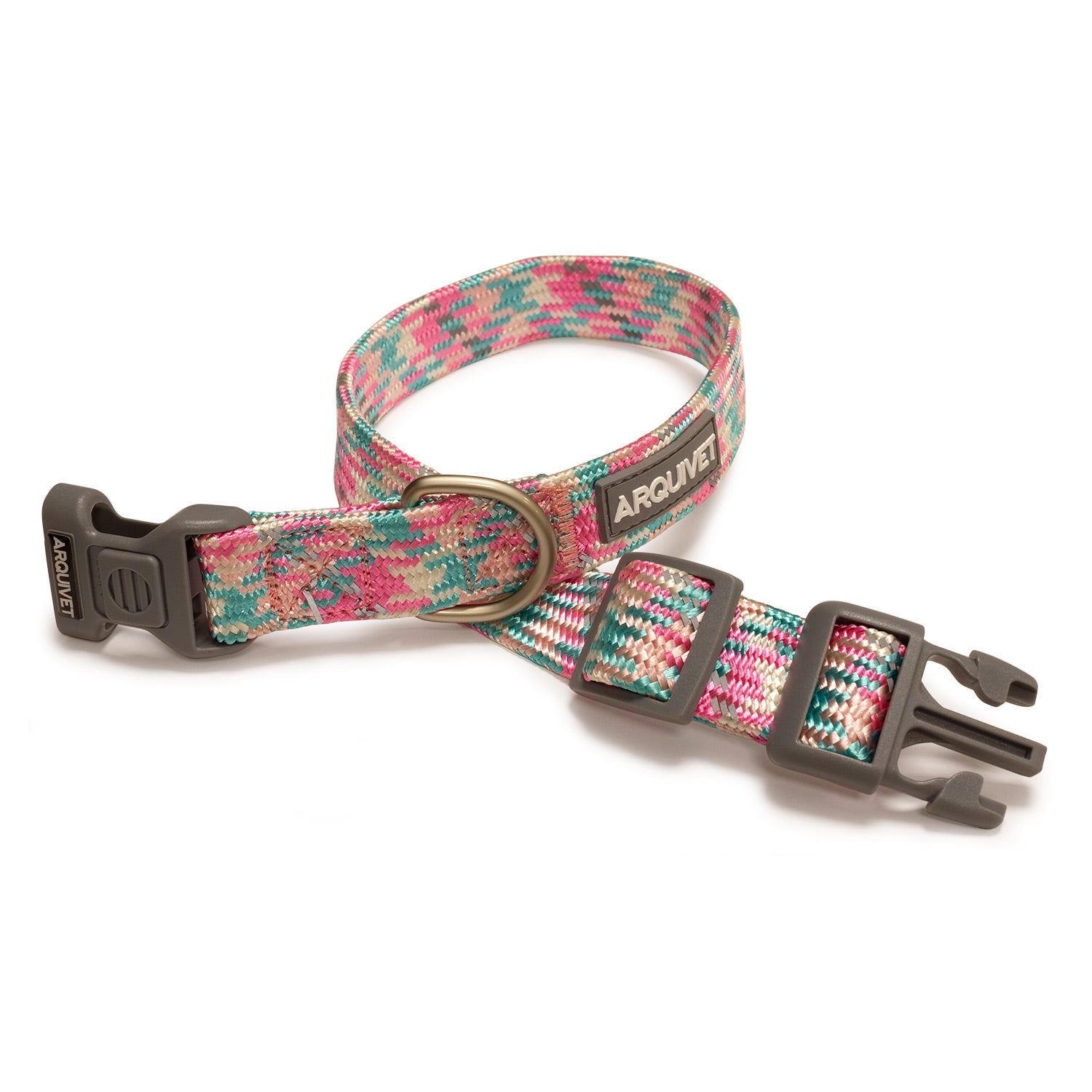 arquivet-piemonte-collier-chien-rose-s-30-48-cm image 2