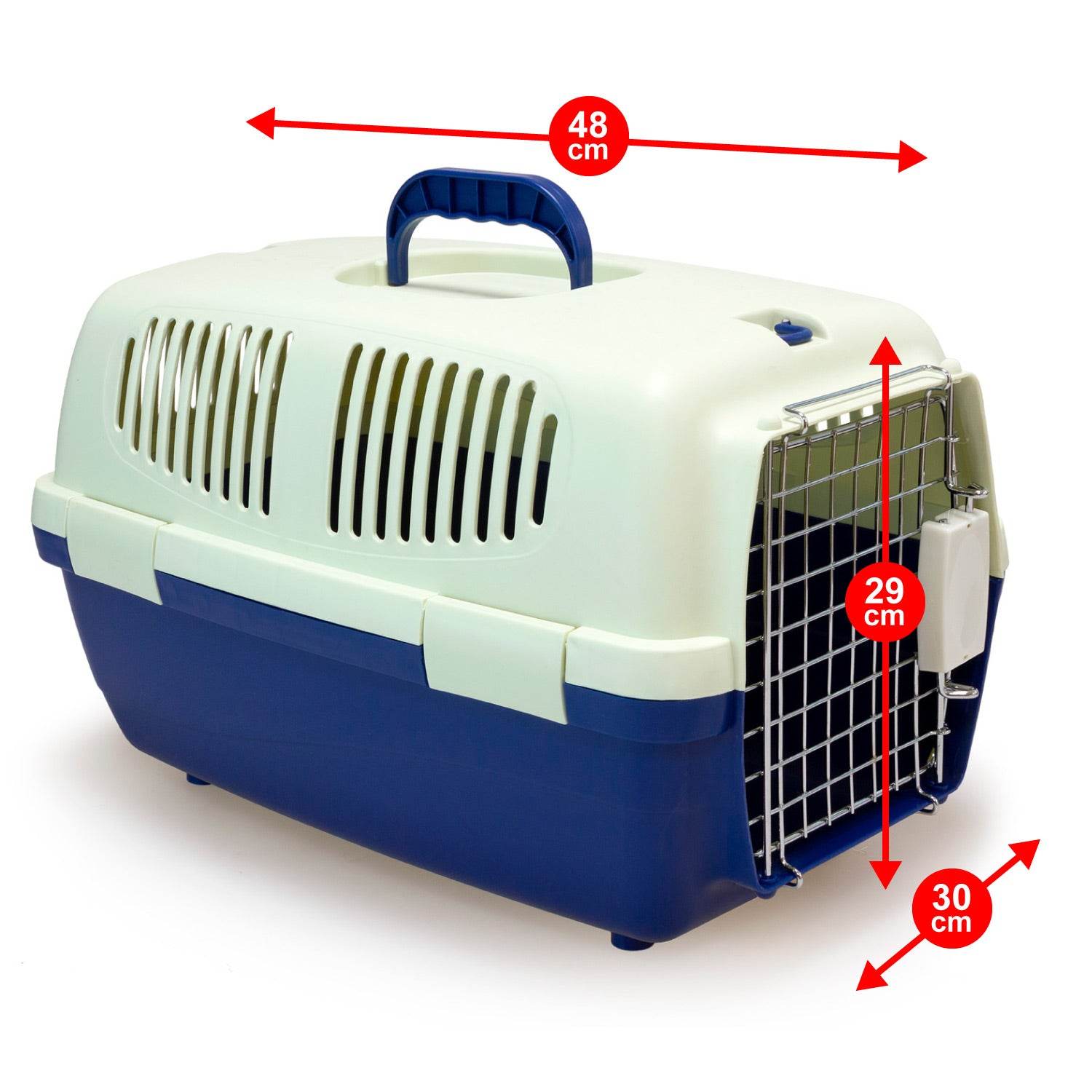 arquivet-caisse-transport-chien-chat-48x30x29-cm-plastique image 2