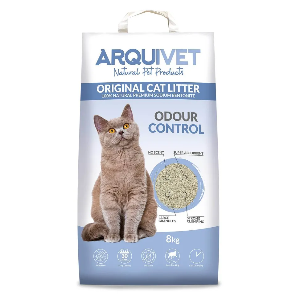 arquivet-liti-re-chat-agglom-rante-bentonite-sans-parfum image 1