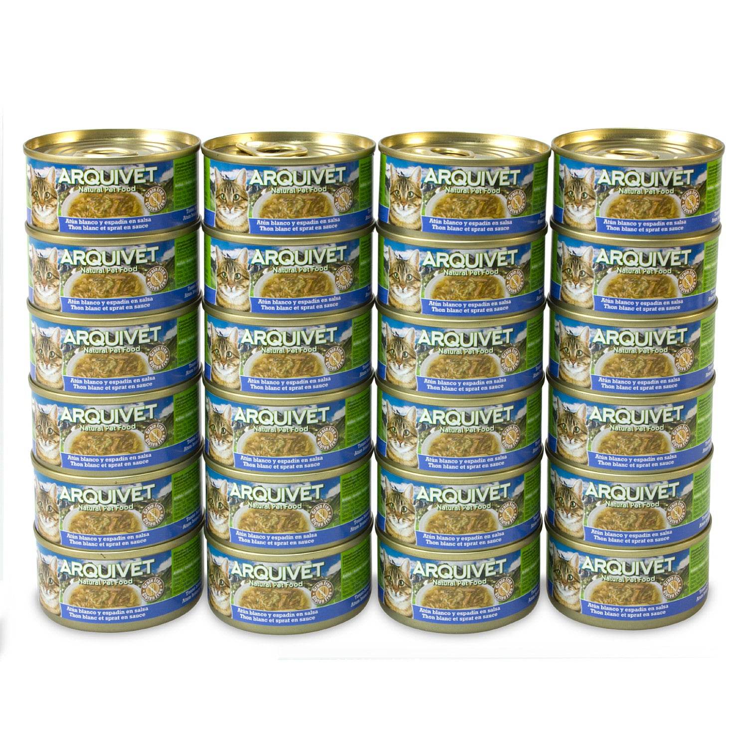 arquivet-thon-blanc-sprat-p-t-e-pour-chat-sauce-80-g image 3