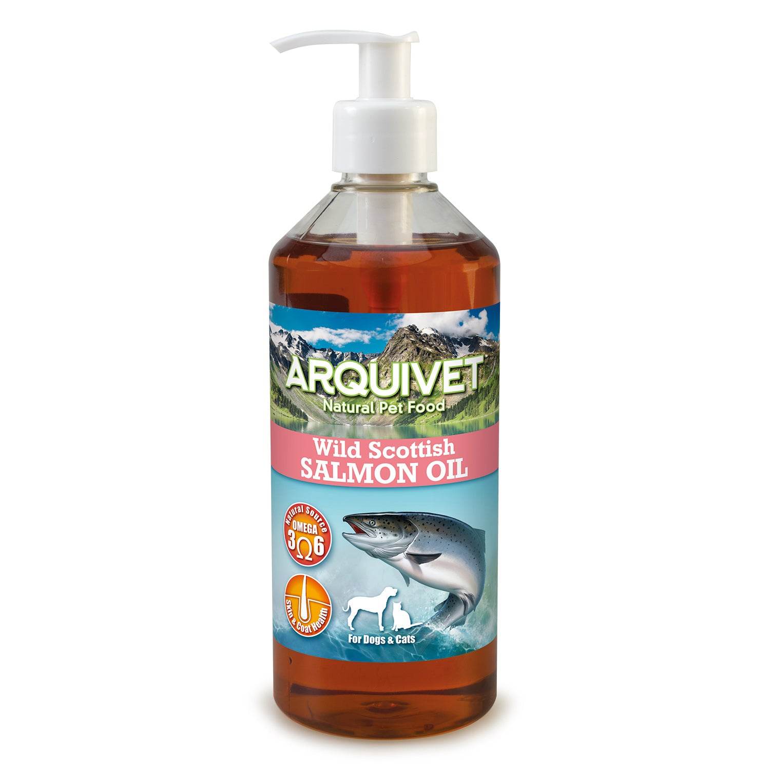 arquivet-huile-saumon-chien-chat-om-ga-500-ml-doseur image 2