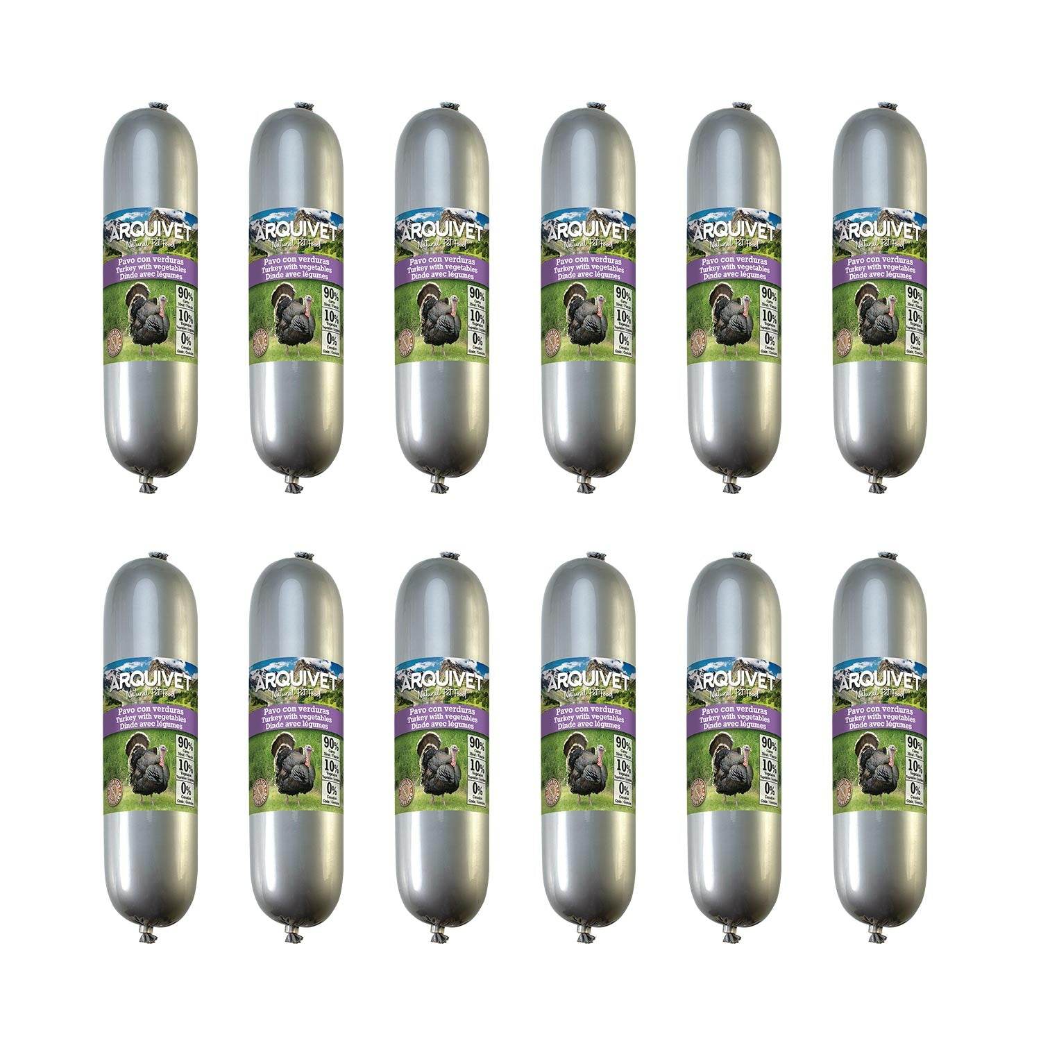 arquivet-saucisse-dinde-friandise-chien-l-gumes-500-g-90-viande image 4