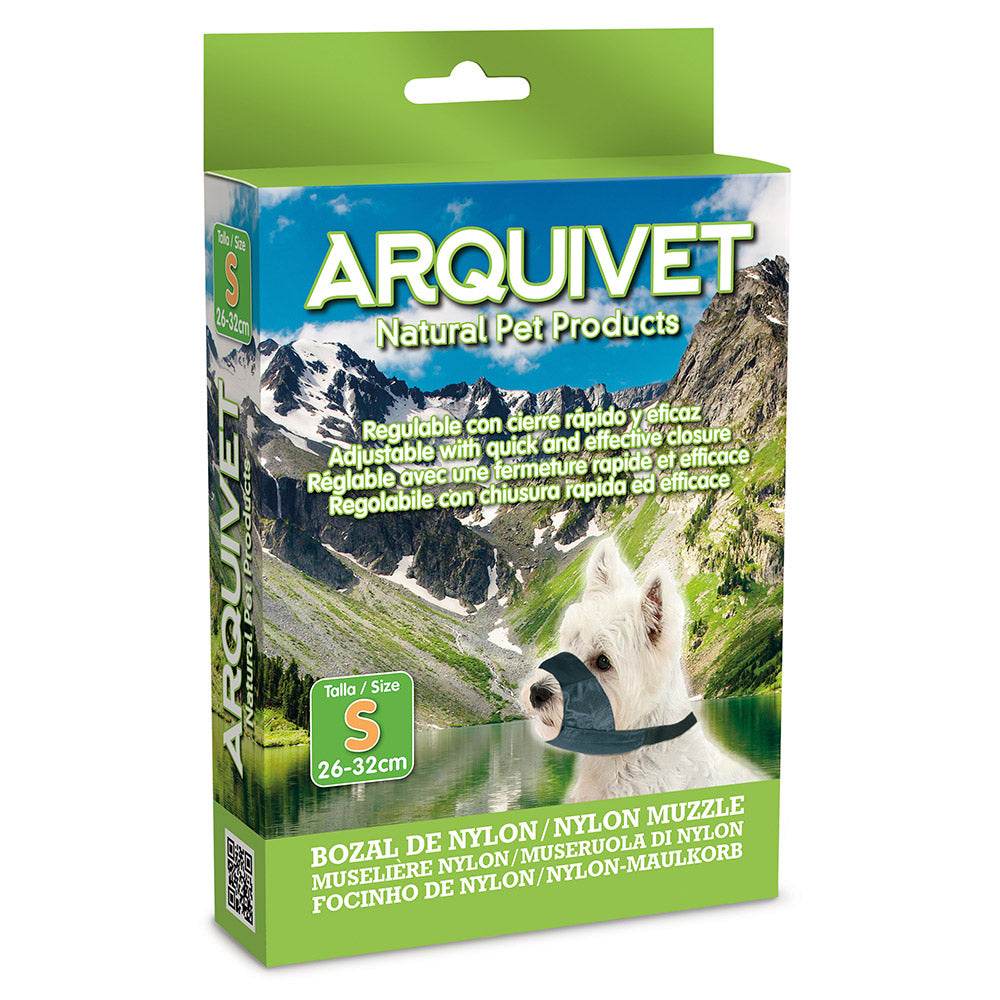arquivet-museli-re-nylon-chien-ducation-taille-m-33-39-cm image 2