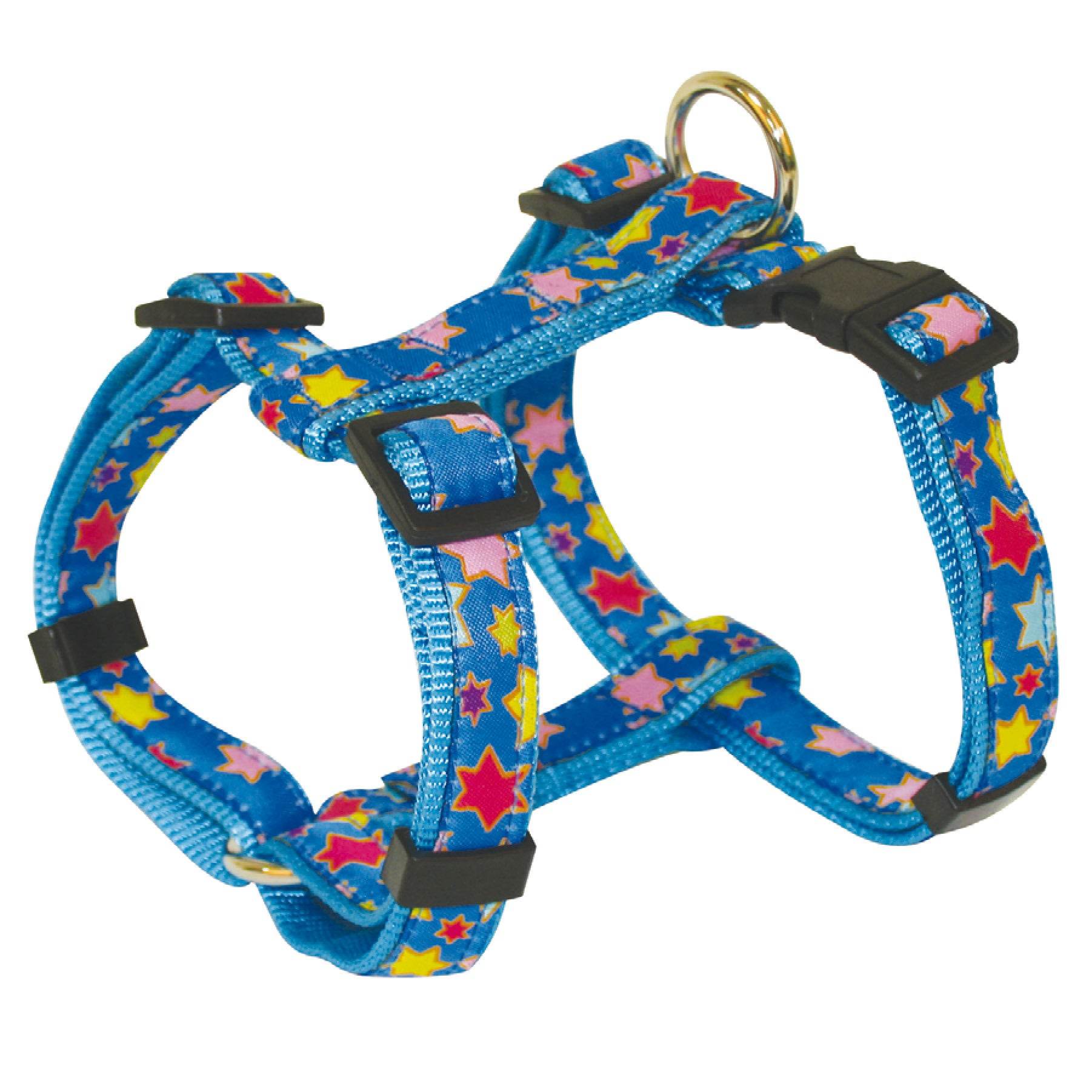 arquivet-star-wins-harnais-chien-bleu-toiles-35-50-cm-20-mm image 1